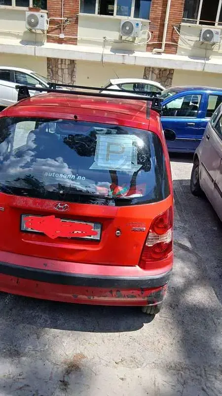 Usata Hyundai Atos Active 58 CV (42 kW) 2007 Rosso Utilitaria