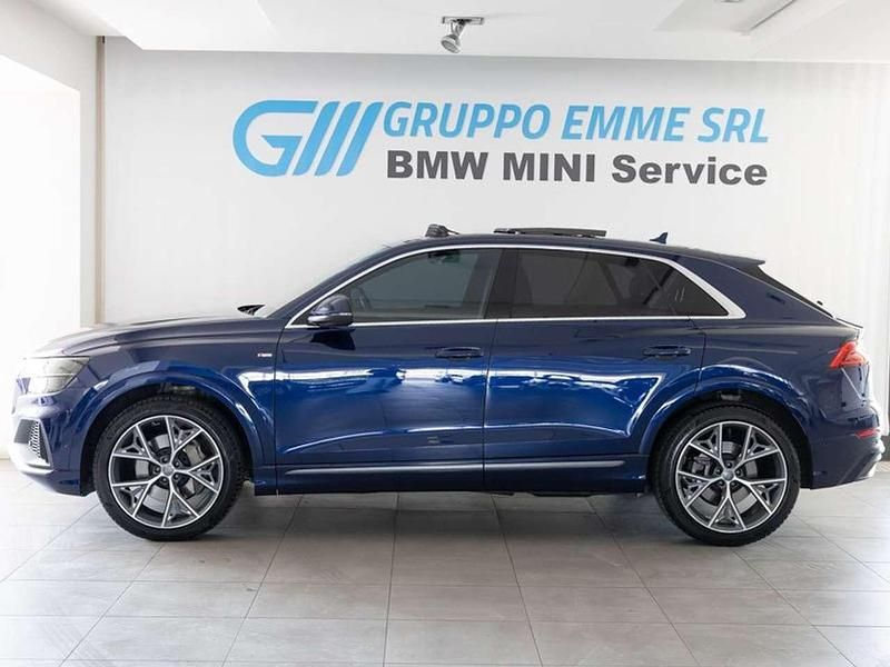 Usata Audi Q8 Sport 286 CV (210 kW) 2018 Blu SUV
