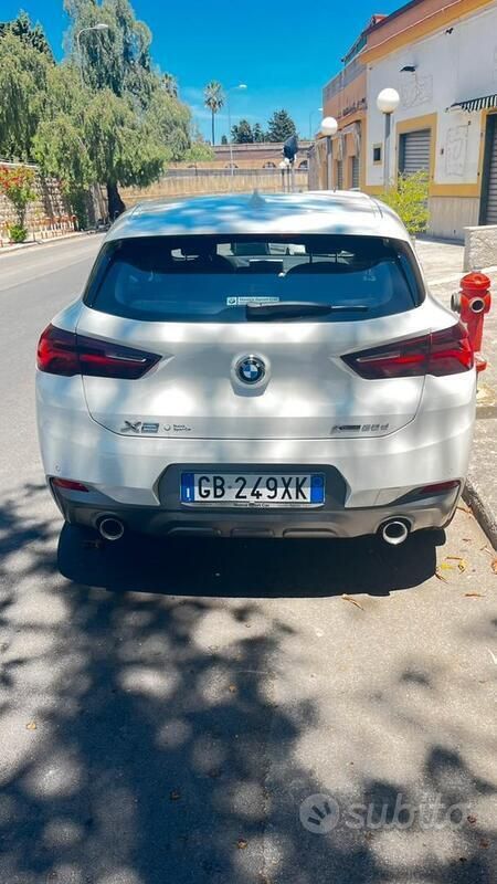Usata BMW X2 M Sport 190 CV (139 kW) 2020 Bianco SUV