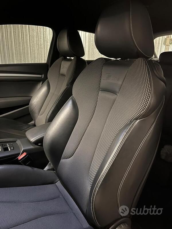 Usata Audi A3 S-Line 150 CV (110 kW) 2017 Blu/azzurro Coupé