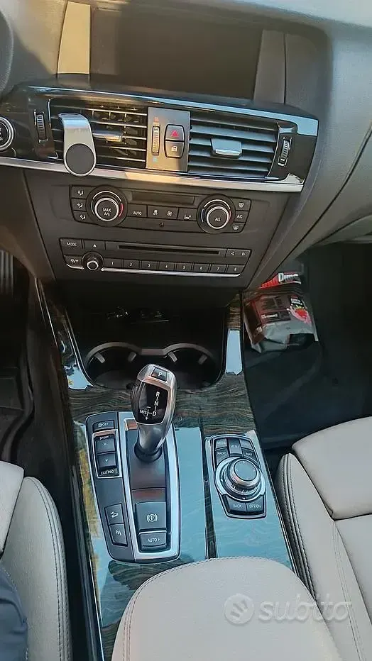 Usata BMW X3 Efficient Dynamics 184 CV (135 kW) 2014 Blu SUV