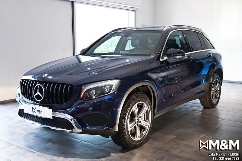 Usata Mercedes GLC350 Exclusive 210 CV (154 kW) 2018 Blu SUV