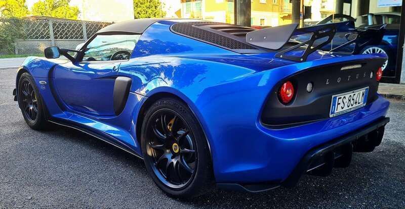 Usata Lotus Exige 379 CV (278 kW) 2018 Blu/azzurro Coupé
