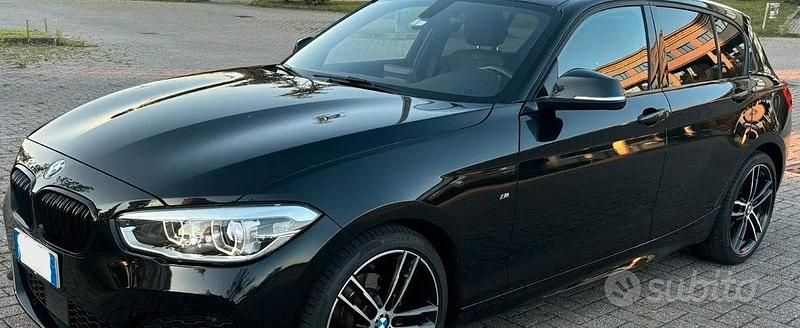 Usata BMW 114 Efficient Dynamics 95 CV (69 kW) 2018 Nero Utilitaria