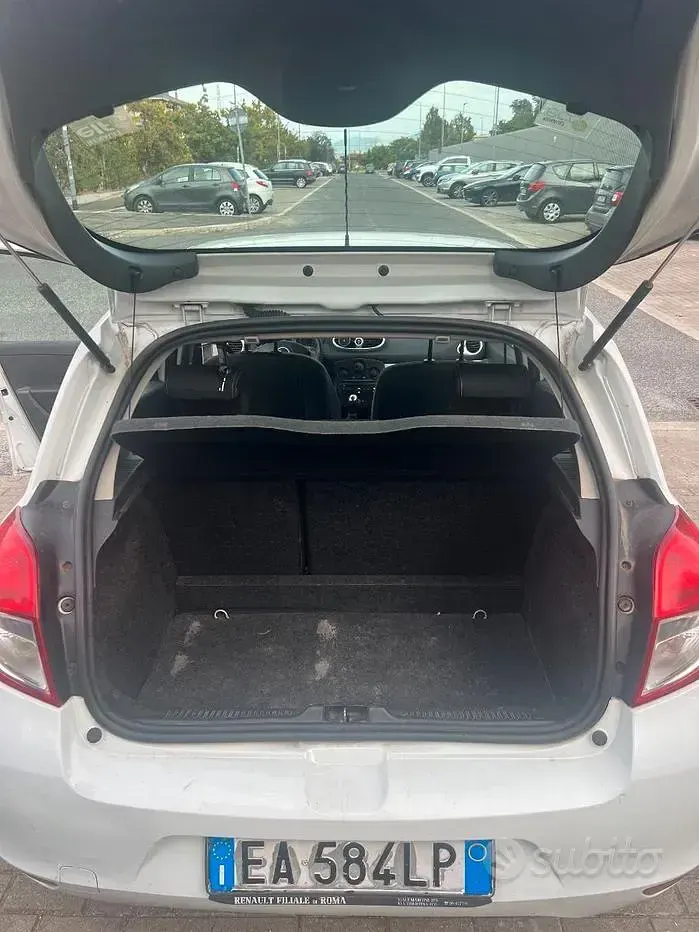 Usata Renault Clio IV 58 CV (42 kW) 2013 Bianco Berlina