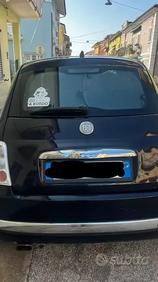 Usata Fiat 500 Pop 69 CV (50 kW) 2010 Bluazzurro Berlina