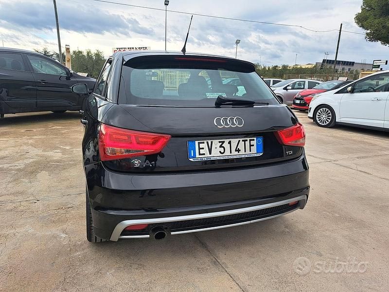Usata Audi A1 S-Line 90 CV (66 kW) 2014 Nero Utilitaria