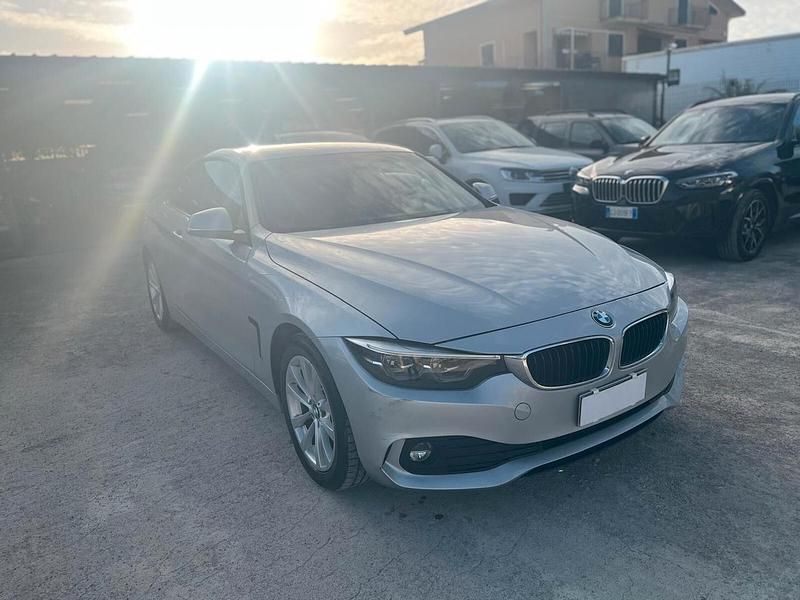 Usata BMW 420 Coupé Advantage 190 CV (139 kW) 2018 Argento Coupé