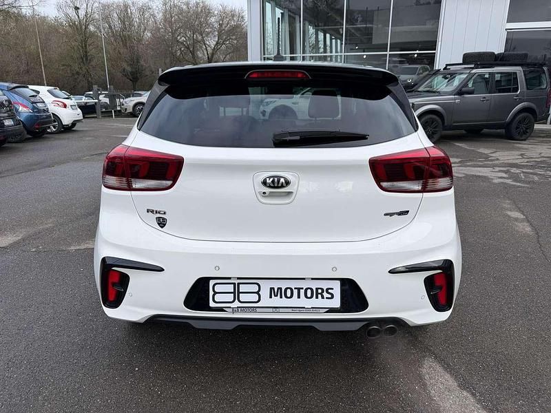Usata Kia Rio GT-Line 120 CV (88 kW) 2018 Bianco Berlina