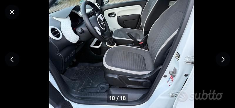 Usata Renault Twingo 70 CV (51 kW) 2015 Bianco Utilitaria