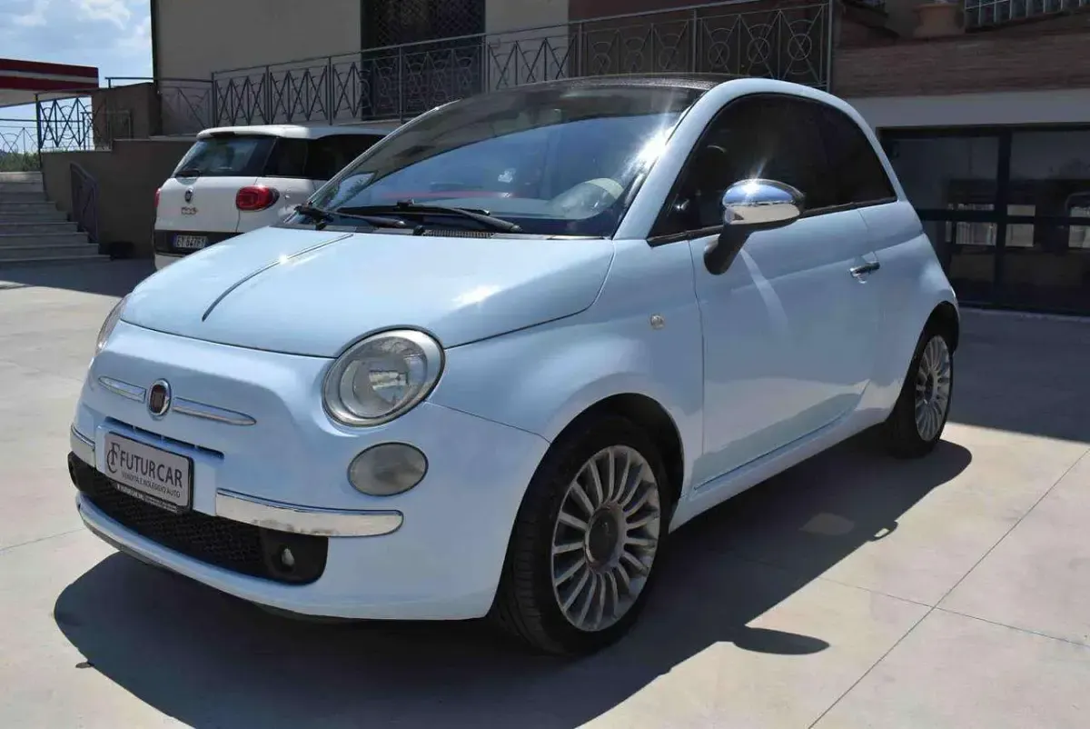 Usata Fiat 500 Sport 101 CV (74 kW) 2007 Azzurro Utilitaria