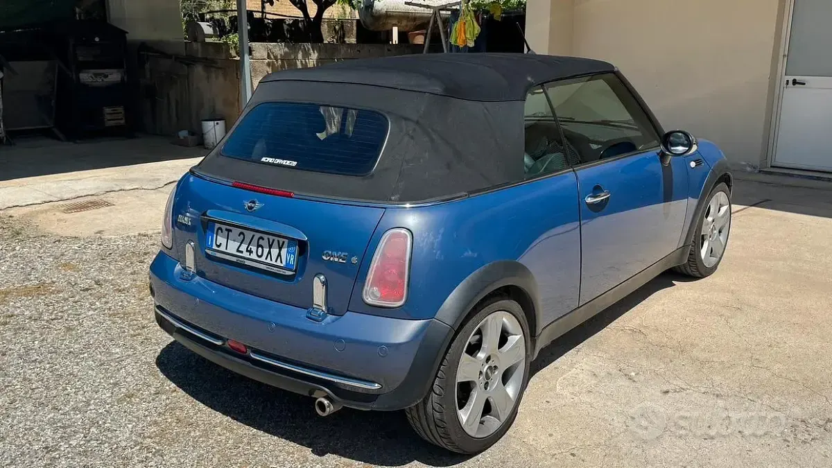 Usata Mini One Cabriolet 2005 Bluazzurro Cabrio