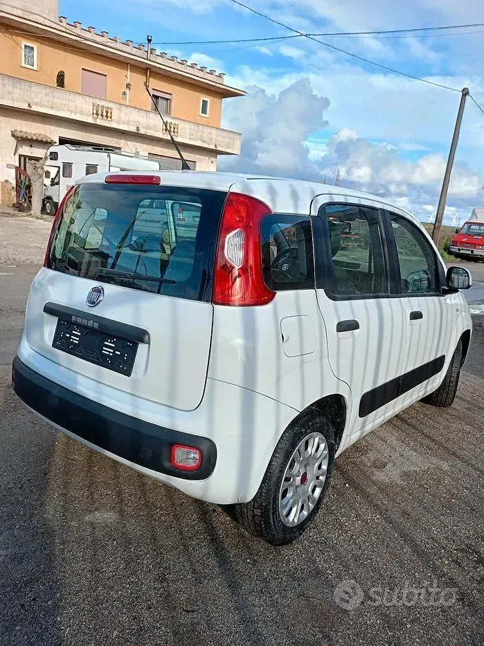 Usata Fiat Panda 75 CV (55 kW) 2015 Bianco Utilitaria