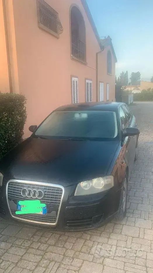 Usata Audi A3 Sportback 2008 Nero Utilitaria
