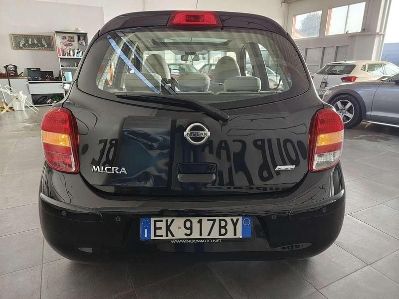 Usata Nissan Micra Visia 80 CV (58 kW) 2011 Nera Utilitaria