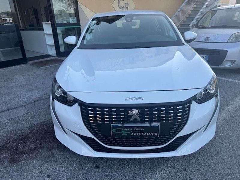 Usata Peugeot 208 Active 75 CV (55 kW) 2020 Bianco(met.) Utilitaria