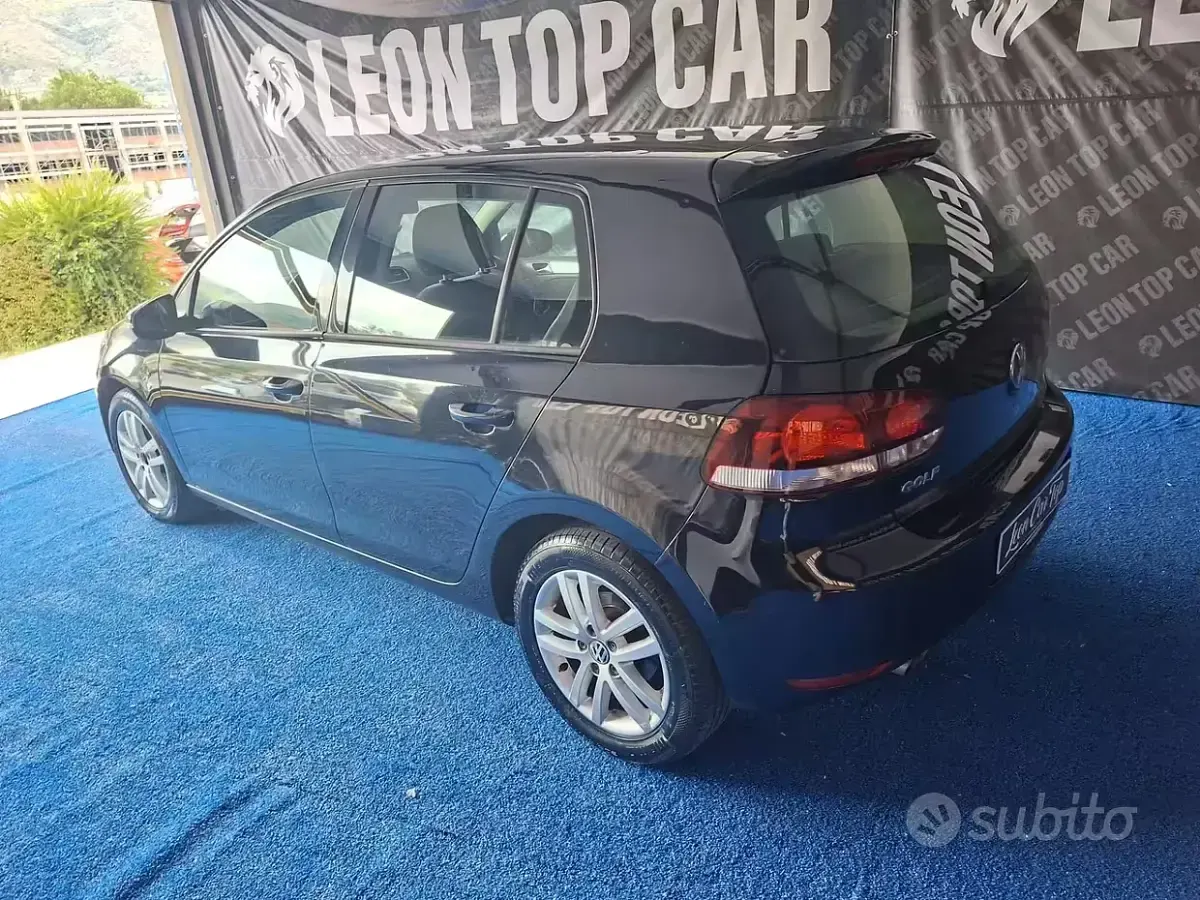 Usata VW Golf VI 122 CV (89 kW) 2010 Nero Utilitaria
