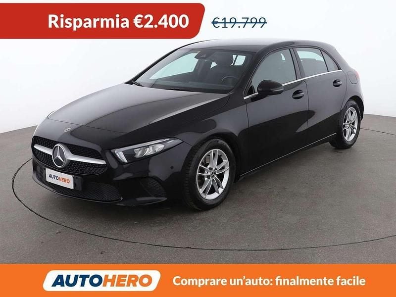 Usata Mercedes A180 Executive 116 CV (85 kW) 2019 Nero Berlina