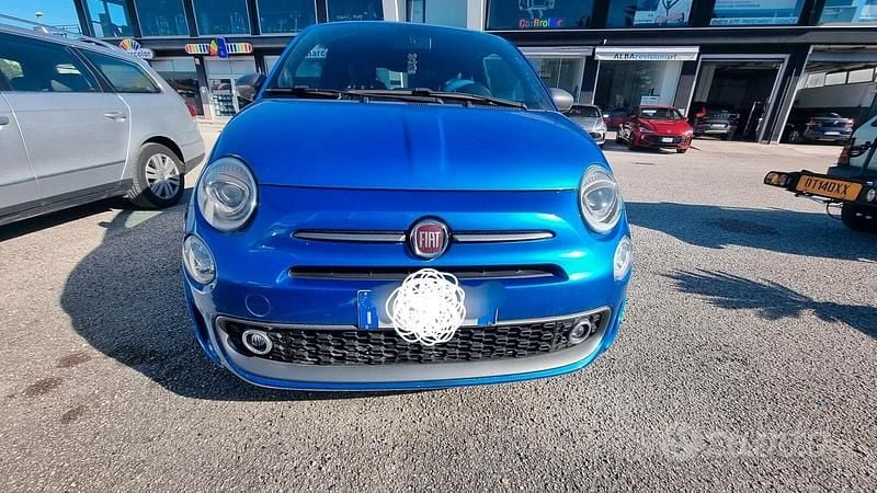 Usata Fiat 500 Collezione 69 CV (50 kW) 2019 Blu Berlina