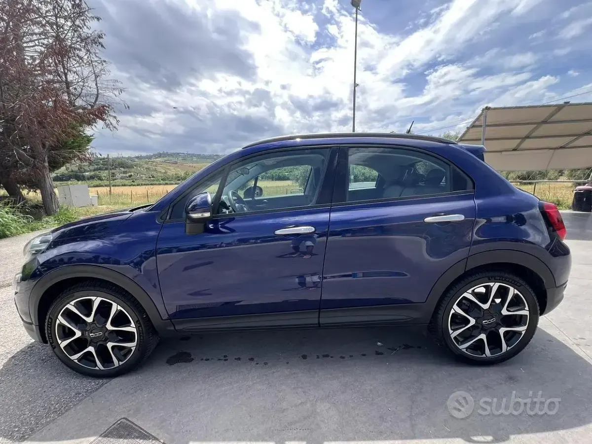 Usata Fiat 500X Cross 120 CV (88 kW) 2021 Blu SUV