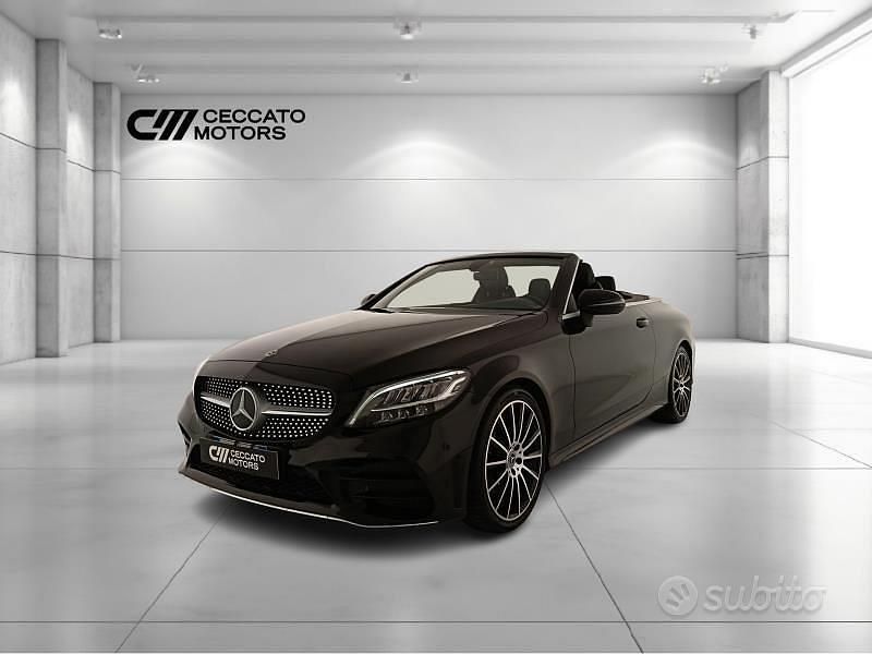 Nero Usata 2020 Mercedes C220 Premium Cabrio | 31.800 € (Buon prezzo) - Immagine 1/4