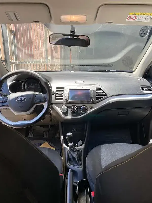 Usata Kia Picanto Active 65 CV (47 kW) 2016 Nero Utilitaria