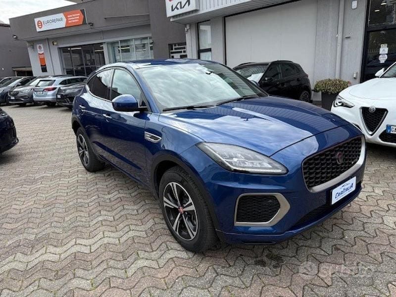 Usata Jaguar E-Pace R-Dynamic 204 CV (150 kW) 2022 Blu SUV