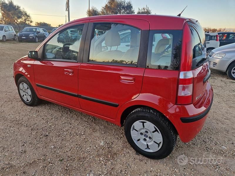 Usata Fiat Panda Dynamic 60 CV (44 kW) 2007 Rosso Utilitaria
