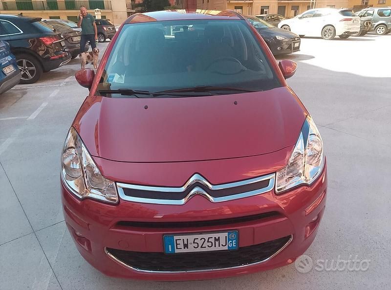 Usata Citroën C3 Seduction 81 CV (59 kW) 2014 Rosso Berlina