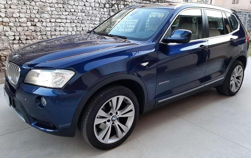 Usata BMW X3 313 CV (230 kW) 2013 Blu/azzurro SUV