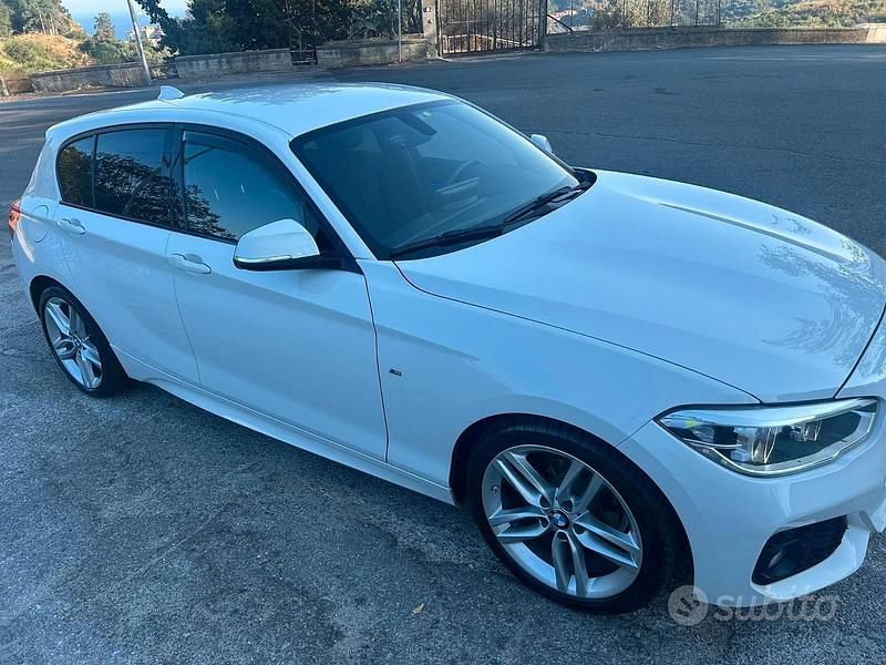 Usata BMW 116 M Sport 116 CV (85 kW) 2017 Bianco Utilitaria