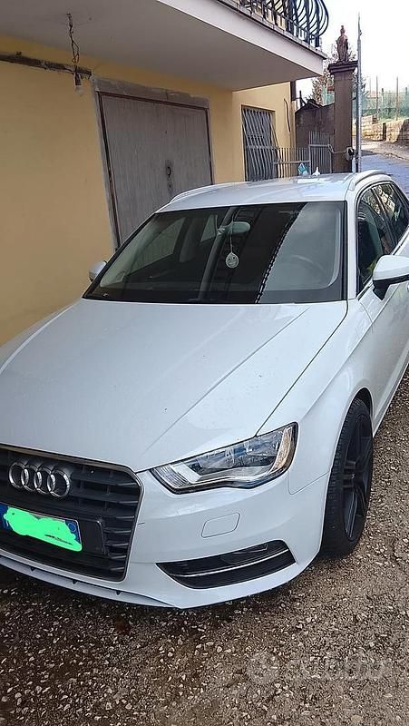 Usata Audi A3 2014 Bianco Berlina