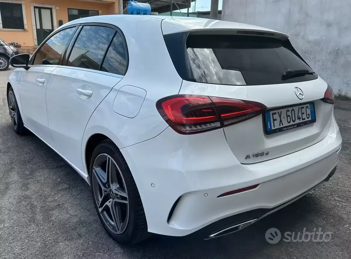 Usata Mercedes A180 Executive 116 CV (85 kW) 2019 Bianco Berlina
