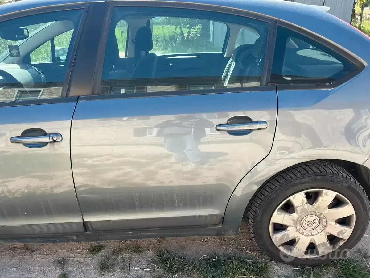 Usata Citroën C4 110 CV (80 kW) 2008 Grigio Berlina