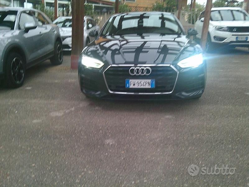 Usata Audi A5 190 CV (139 kW) 2019 Nero Coupé