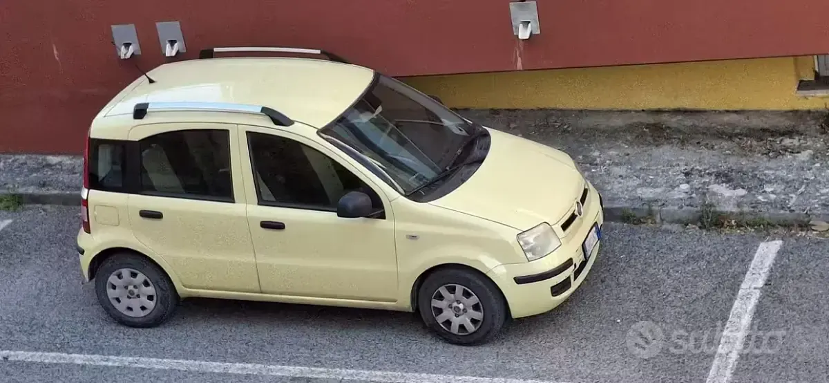 Usata Fiat Panda 2009 Giallo Utilitaria