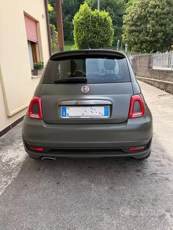 Usata Fiat 500S S 69 CV (50 kW) 2018 Verde Utilitaria