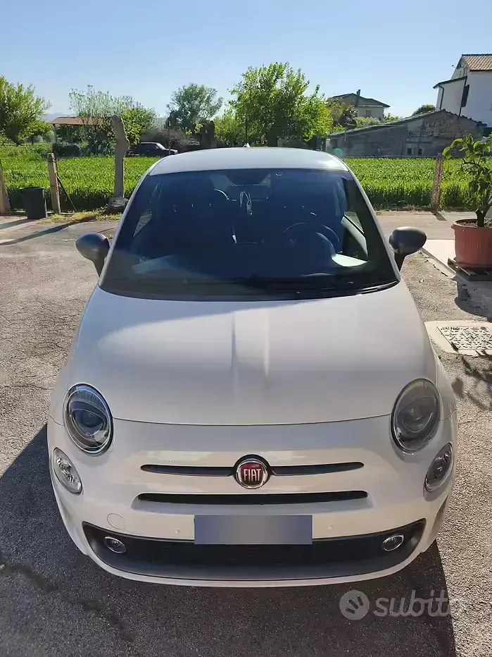 Käytetty Fiat 500S S 69 HP (50 kW) 2016 Valkoinen Sedan
