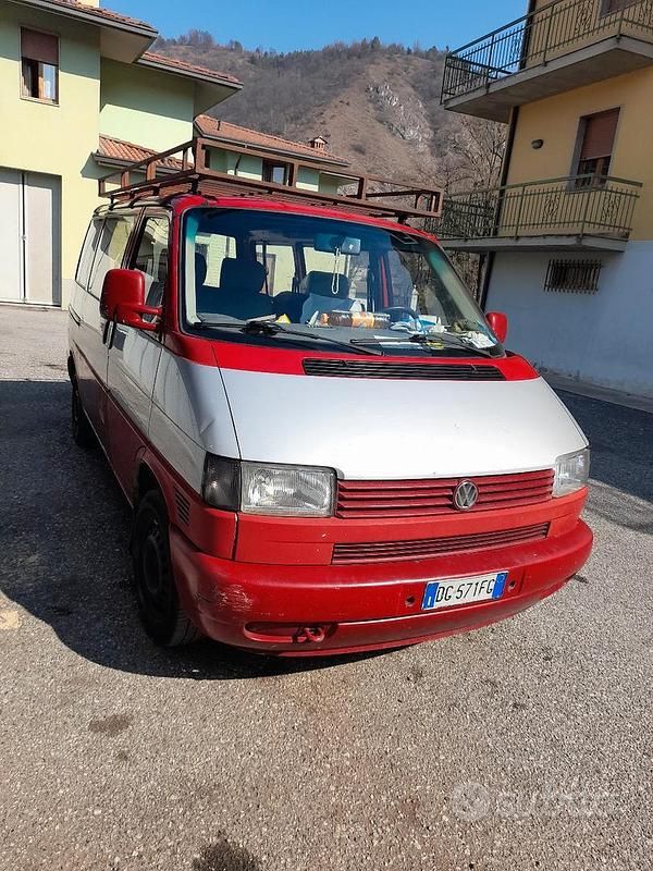Usata VW Transporter 75 CV (55 kW) 1997 Rosso Furgone