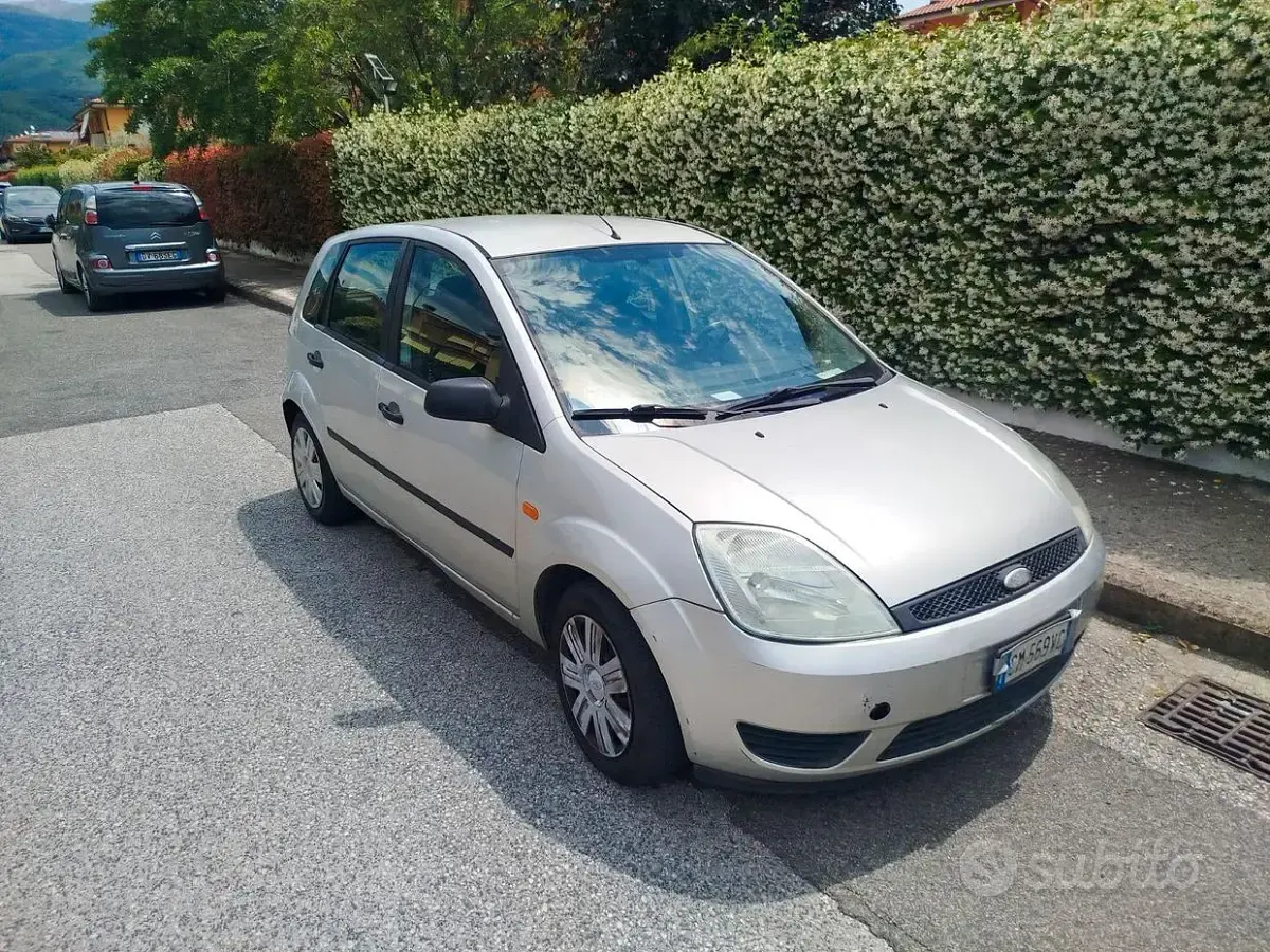 Usata Ford Fiesta 68 CV (50 kW) 2004 Grigio Utilitaria