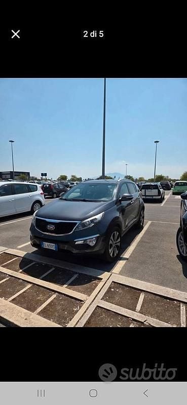 Usata Kia Sportage 116 CV (85 kW) 2012 Grigio SUV