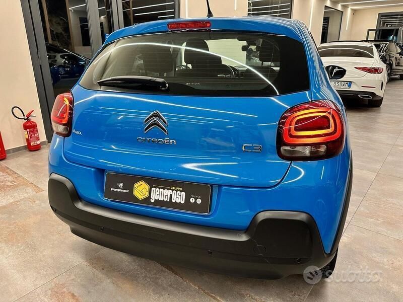 Usata Citroën C3 PureTech 82 CV (60 kW) 2017 Blu Utilitaria
