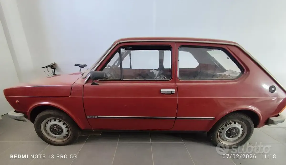 Usata Fiat 127 45 CV (33 kW) 1980 Rosso