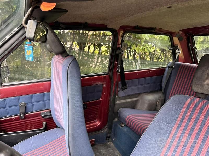 Usata Fiat Panda 4x4 50 CV (36 kW) 1993 Rosso Utilitaria