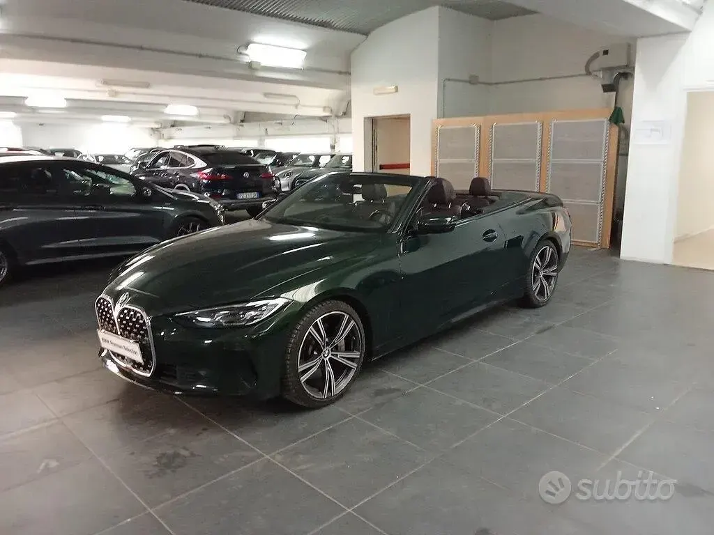 Usata BMW 430 Cabriolet M Sport 286 CV (210 kW) 2023 Verde Cabrio