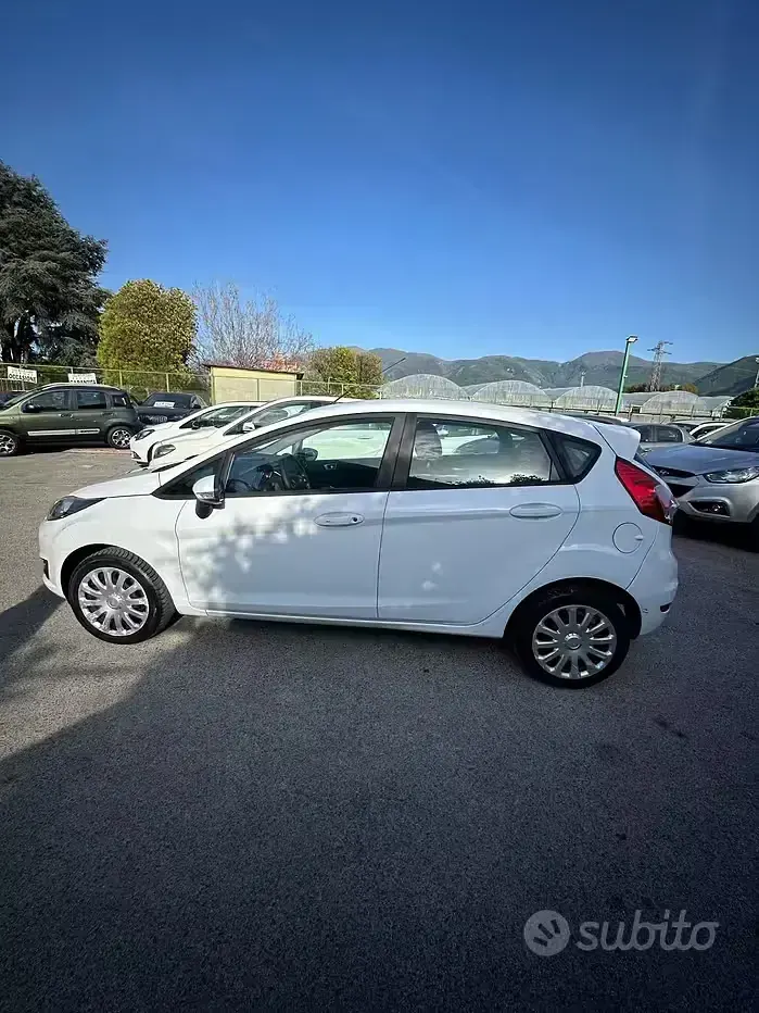 Usata Ford Fiesta Titanium 95 CV (69 kW) 2016 Bianco Utilitaria