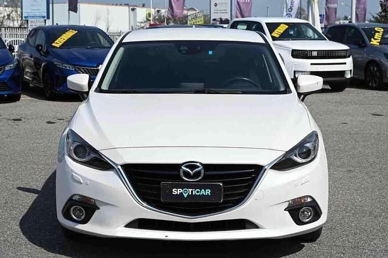 Usata Mazda 3 Exceed 105 CV (77 kW) 2017 Bianco Berlina