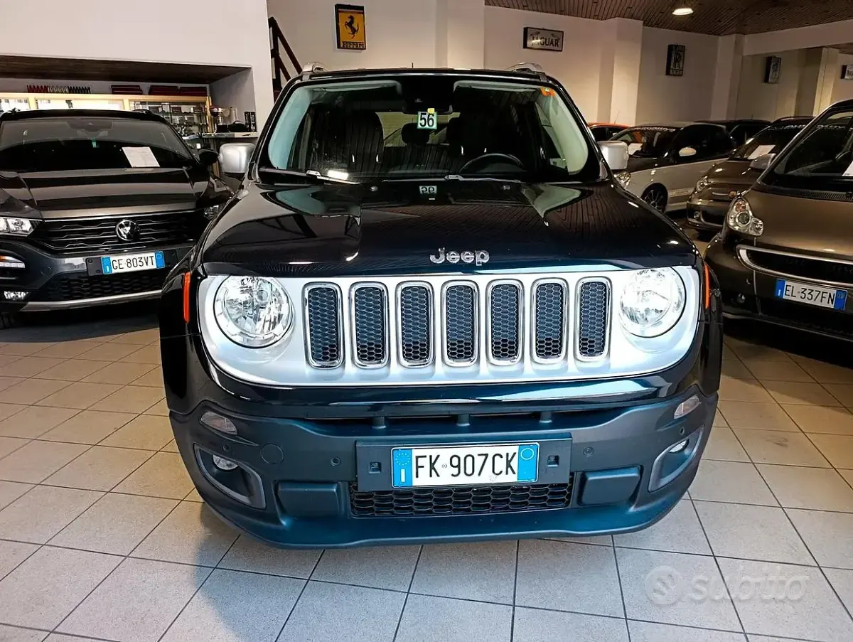 Usata Jeep Renegade Limited 120 CV (88 kW) 2017 Nero SUV