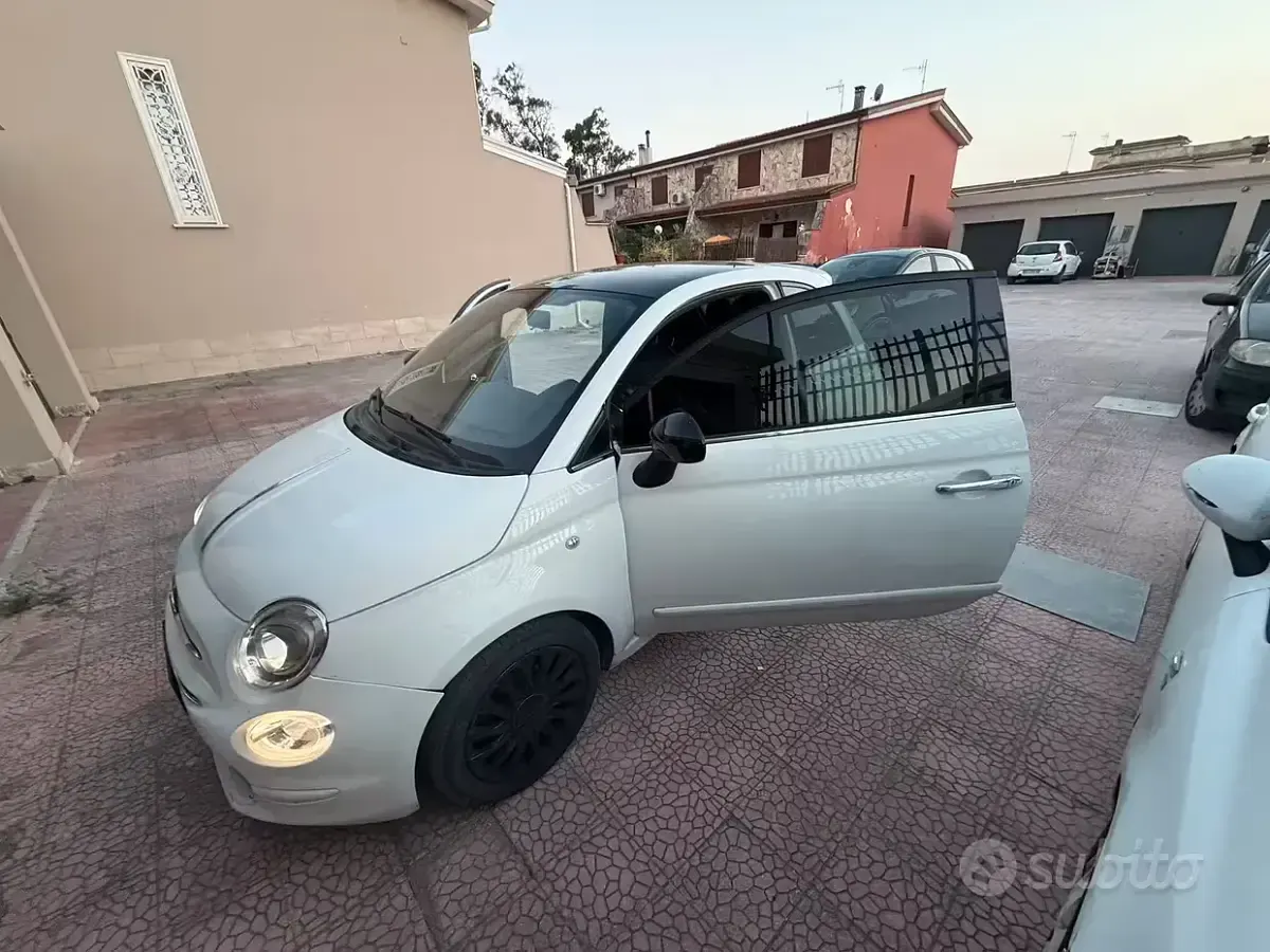 Usata Fiat 500 69 CV (50 kW) 2008 Bianco Berlina