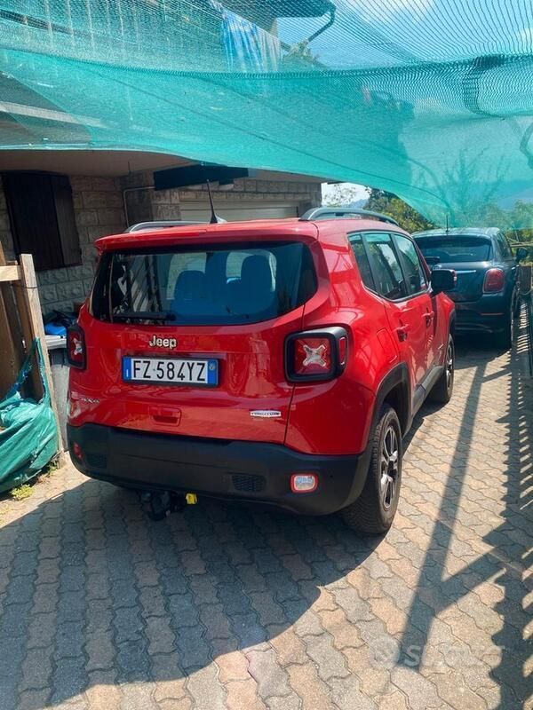 Usata Jeep Renegade 140 CV (102 kW) 2020 Rosso SUV